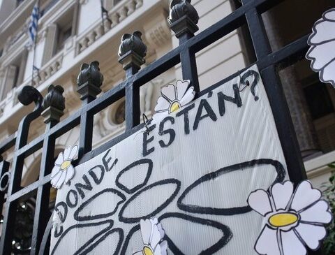 They entered a place linked to Human Rights and took a cell phone