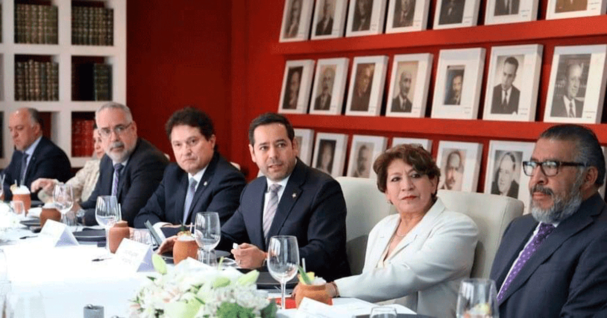 They give support to Delfina Gómez industrialists of the State of Mexico