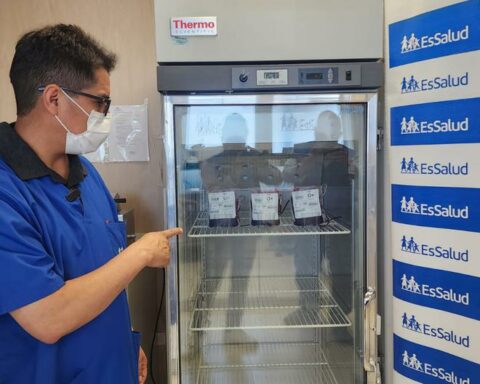 They install a Blood Bank in the EsSalud Edmundo Escomel hospital