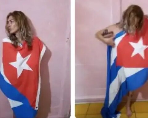 Aniette González, bandera, cubana, Luis Manuel Otero, prisión