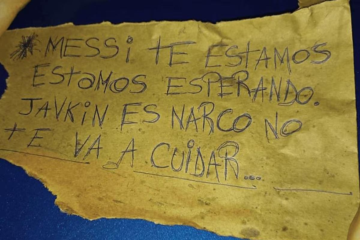 They shoot Antonela Roccuzzo's family super and leave a message against Messi