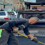 Supervisan colocación de asfalto en la parroquia Santa Rosalía de Caracas