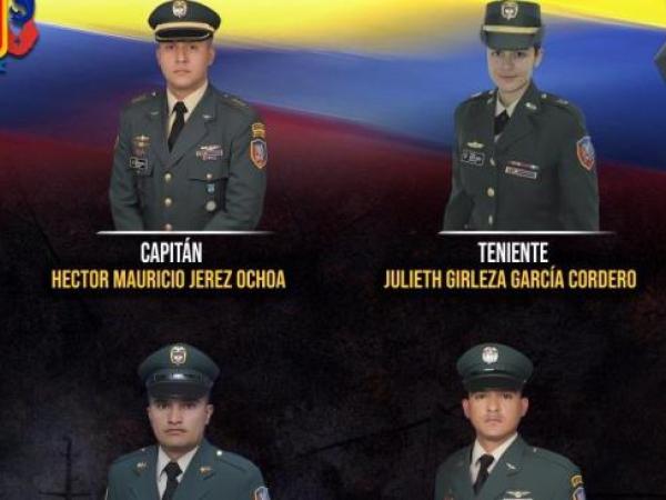 They were the uniformed men who died in a helicopter accident