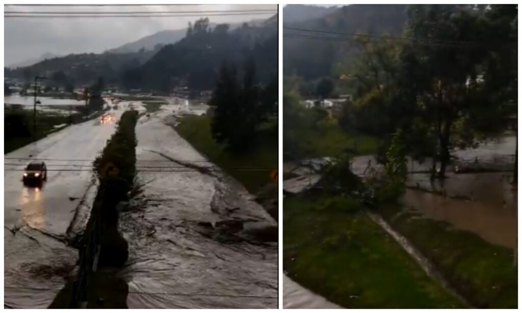 Total closure of the Bogotá - Tunja highway in the middle of the festive bridge: there is no alternative route