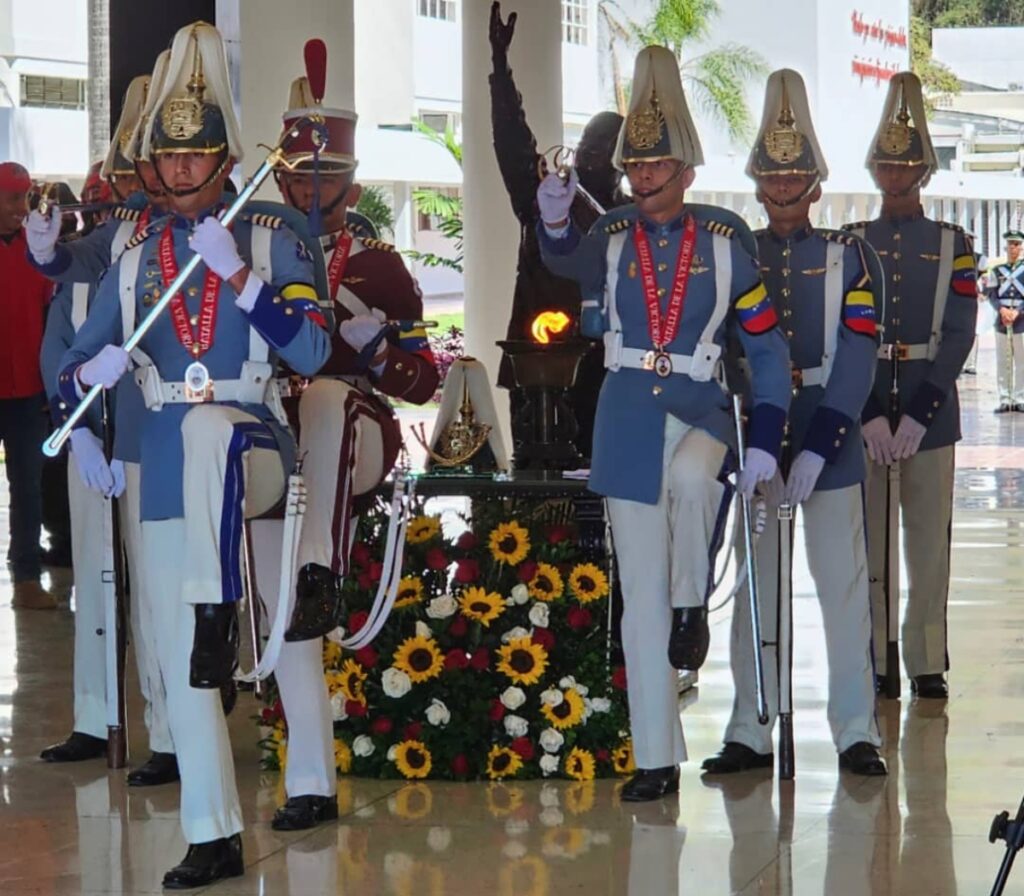 Transfer of the Cadet's Saber in honor of Chávez