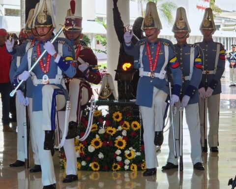 Transfer of the Cadet's Saber in honor of Chávez