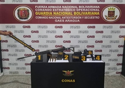 Two of El Conejo were killed and a rifle was seized