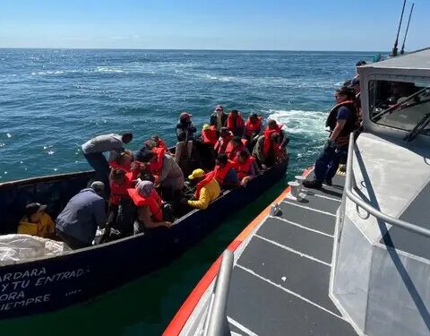 migrantes, cubanos, Estados Unidos, guardia costera