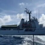 Embarcación de la Guardia Costera de Estados Unidos, balsero cubano