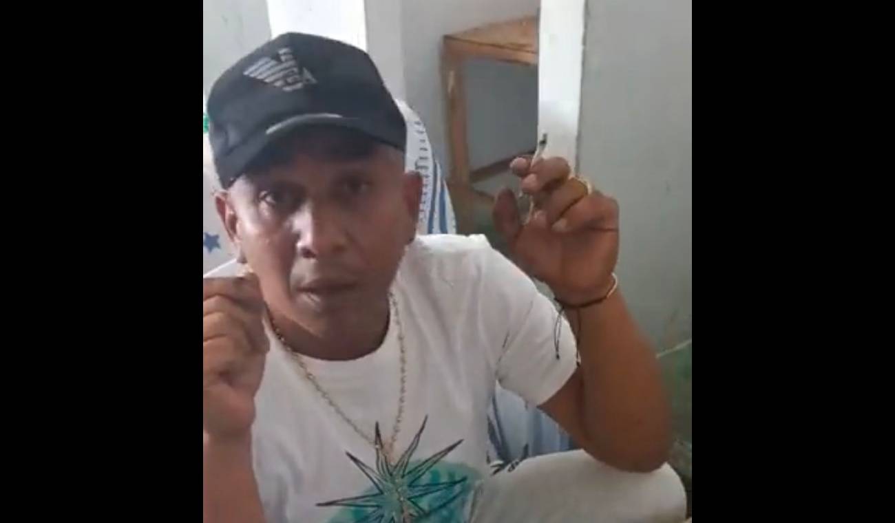 Video: After the capture of his wife, 'Negro Ober' threatens to kill merchants from various regions of the country