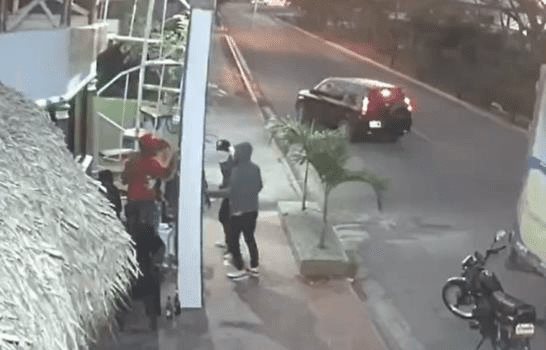 Video shows armed assault on a business in Hato Mayor