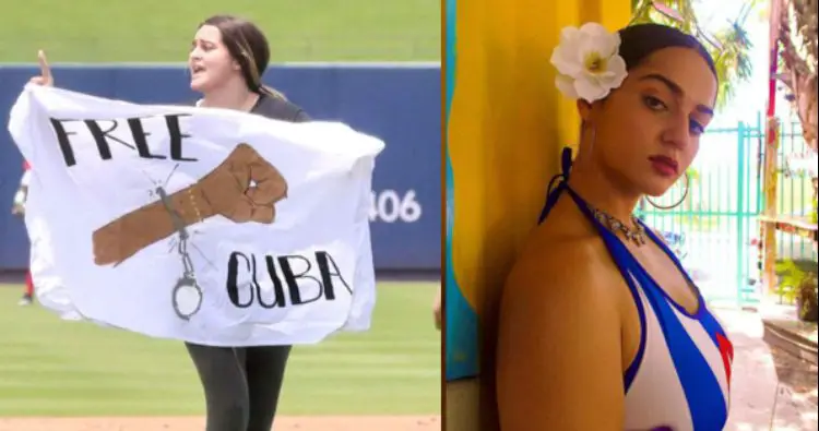 ¿Quién es Kiele Cabrera, la joven que se lanzó al estadio en el juego de Cuba vs Venezuela?