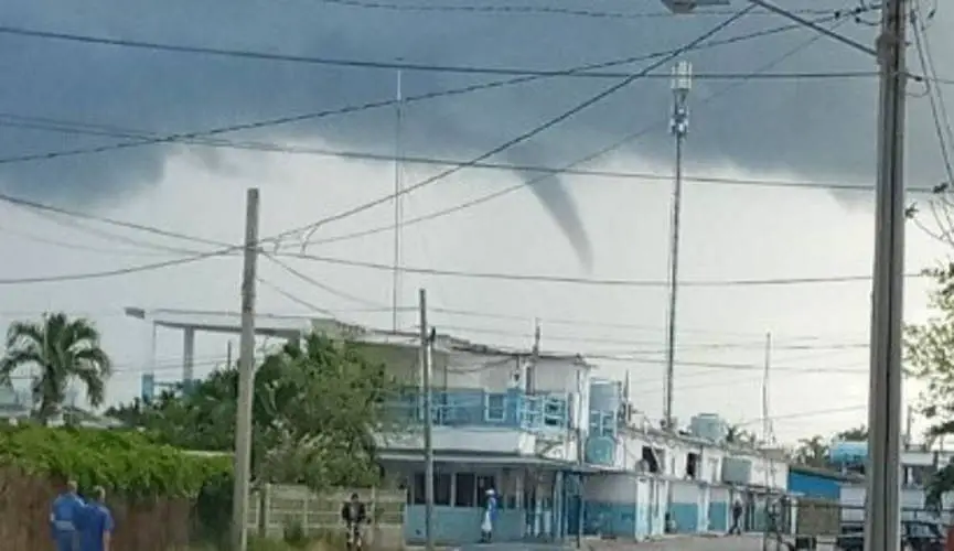 Tromba marina, Guanabo, La Habana