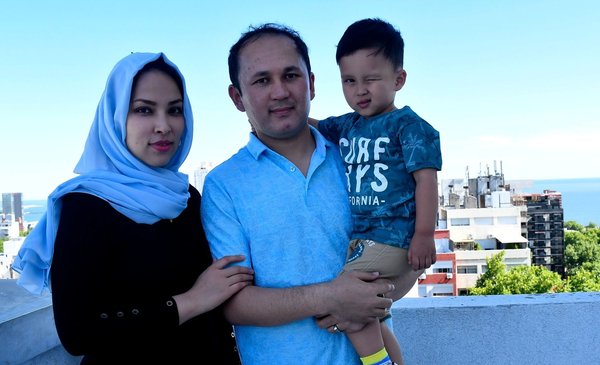 Afghans who had taken refuge in Uruguay are in New York waiting for a new asylum