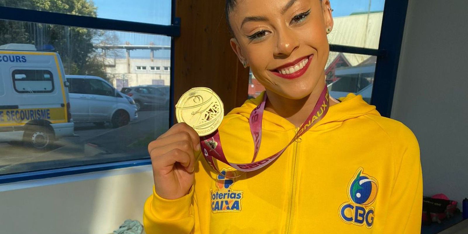 Bárbara Domingos wins unprecedented gold in Rhythmic Gymnastics Grand Prix