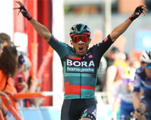 Colombian Sergio Higuita wins the fifth stage of the Tour of the Basque Country