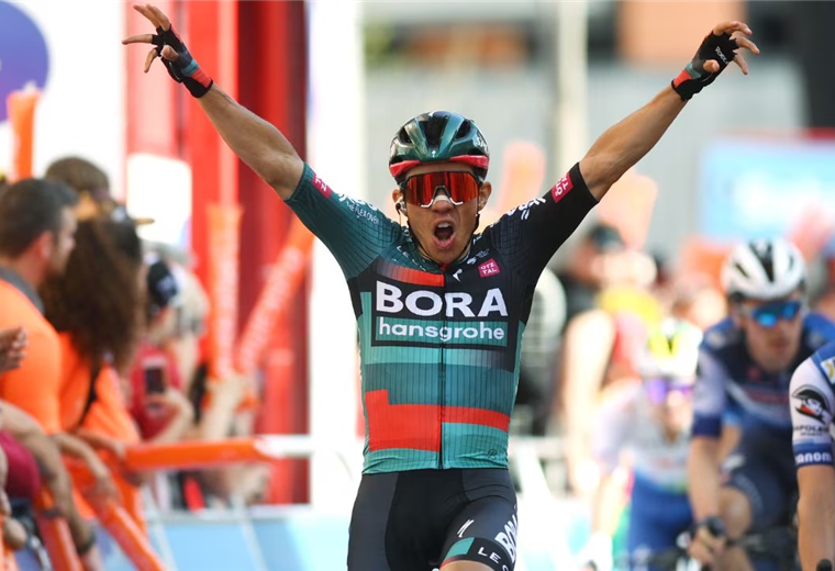 Colombian Sergio Higuita wins the fifth stage of the Tour of the Basque Country