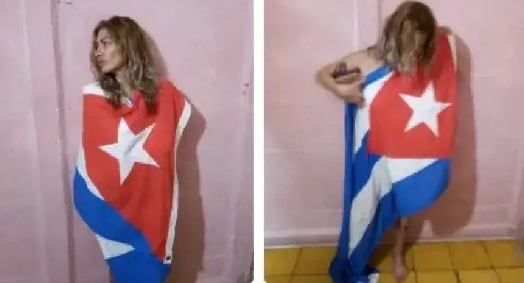 Aniette González, bandera, cubana, habeas corpus