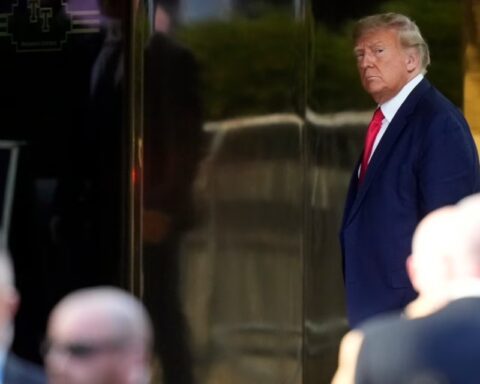 Donald Trump surrenders as part of a historic criminal trial in the US