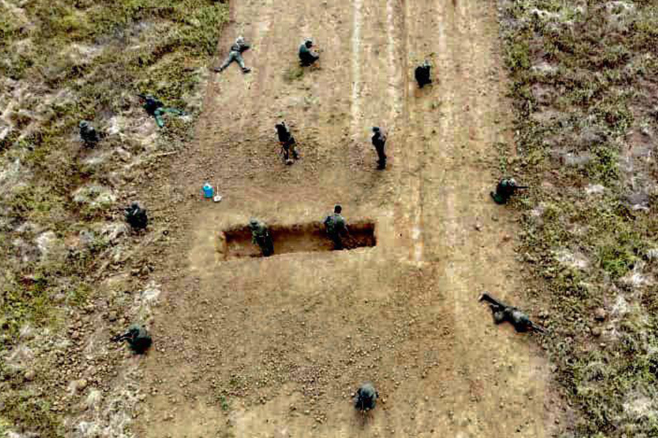 FAN disabled clandestine landing strip in Falcón this #8Apr