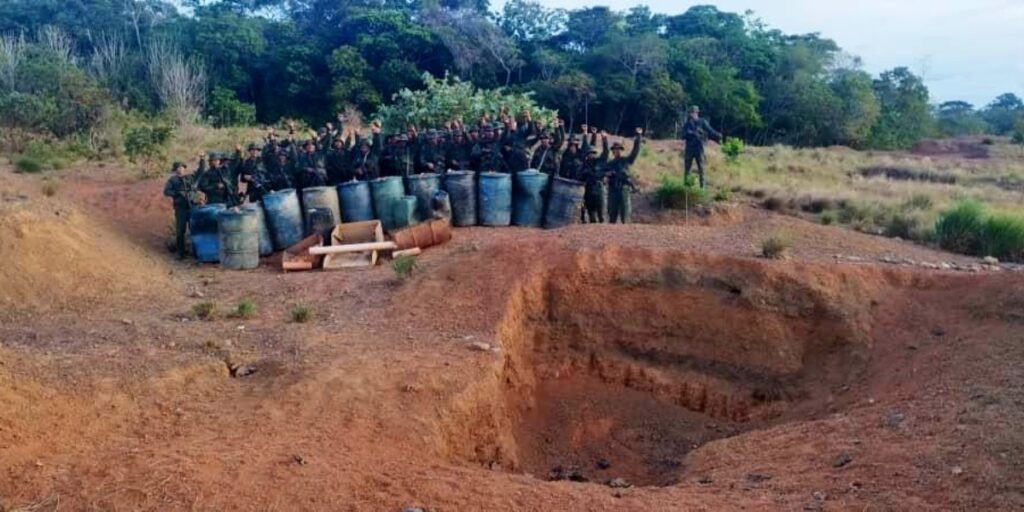 FANB seizes fuel deposit for illegal mining in Bolívar