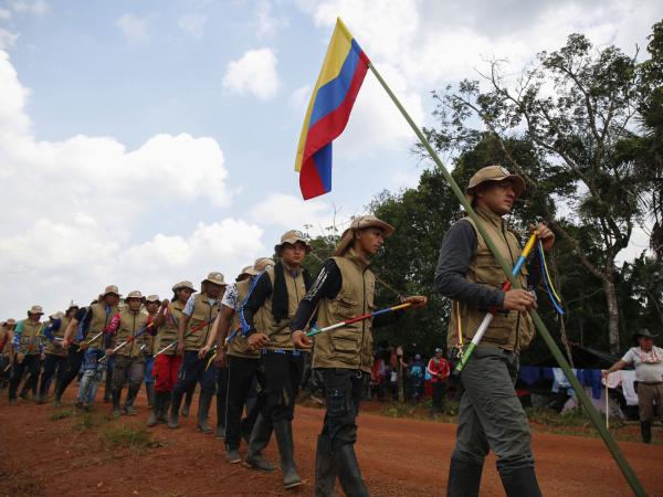 Farc dissidents say they want peace and prepare a large rally