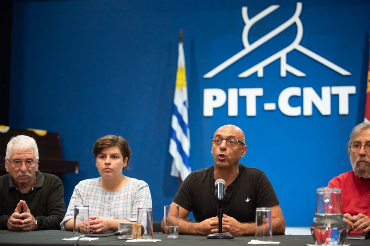 General strike of the PIT-CNT against the pension reform project