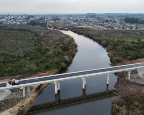 Inauguration of lights on Route 21 and the Carmelo bypass