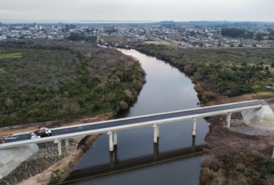 Inauguration of lights on Route 21 and the Carmelo bypass