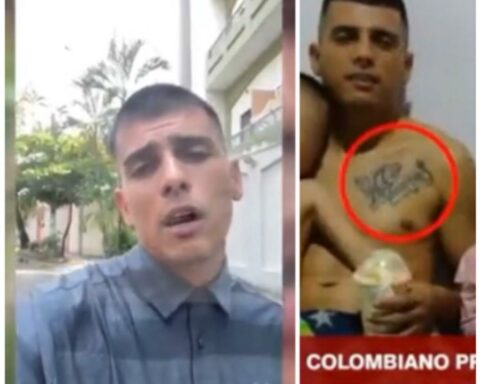 "It was a misunderstanding", the Colombian who had allegedly been captured in El Salvador for a tattoo appeared