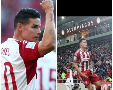 James Rodríguez sale de otro equipo, el Olympiacos: