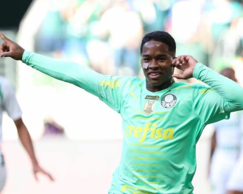 Jewel of Palmeiras, Endrick scores the 1st goal of the Brazilian Championship 2023