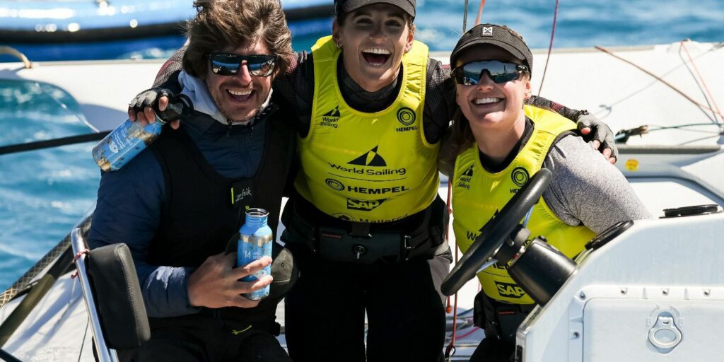 Martine and Kahena conquer traditional sailing event in Spain