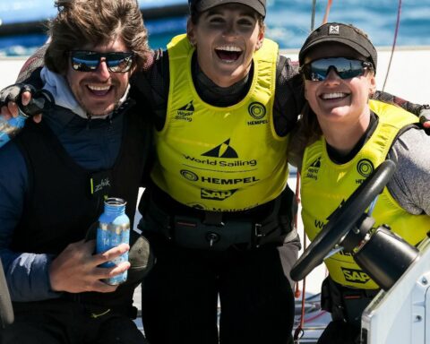 Martine and Kahena conquer traditional sailing event in Spain