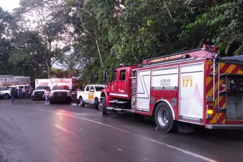 More than 10 people were injured in a road accident registered in Aragua