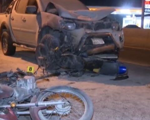 Motorcyclist dies hit by a truck in Itauguá