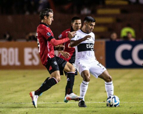 Olimpia debuts in the Libertadores with a draw in Peru