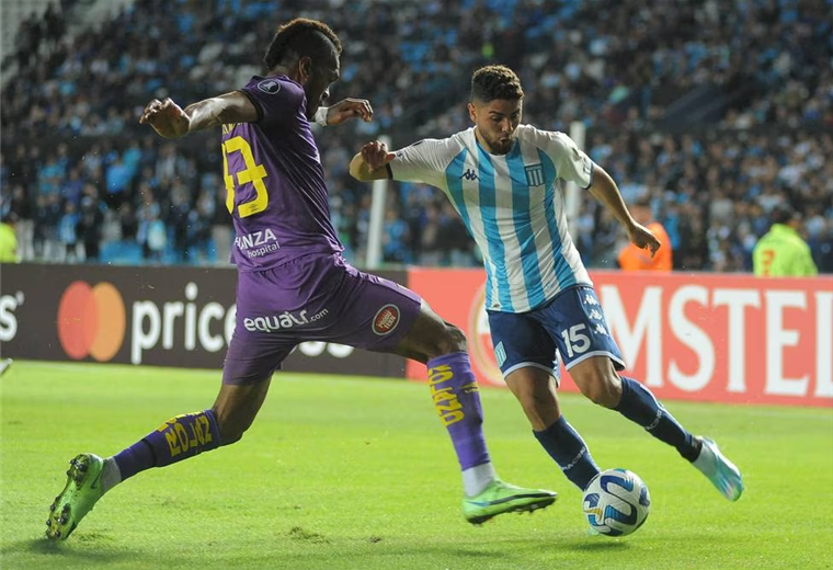 Racing suffered to beat Aucas de Farías