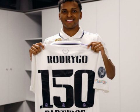 Rodrygo, with numbers inappropriate for his age