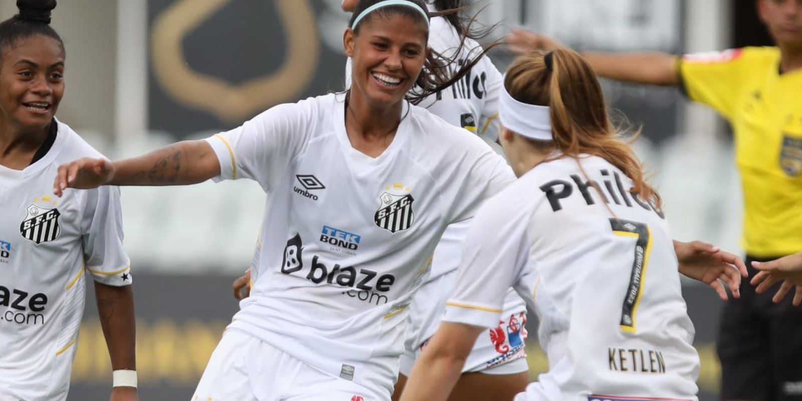 Santos and Cruzeiro thrashes mark Sunday in the Women's Brasileirão