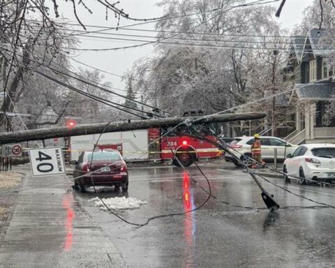 Storm in Canada leaves two dead and thousands without power