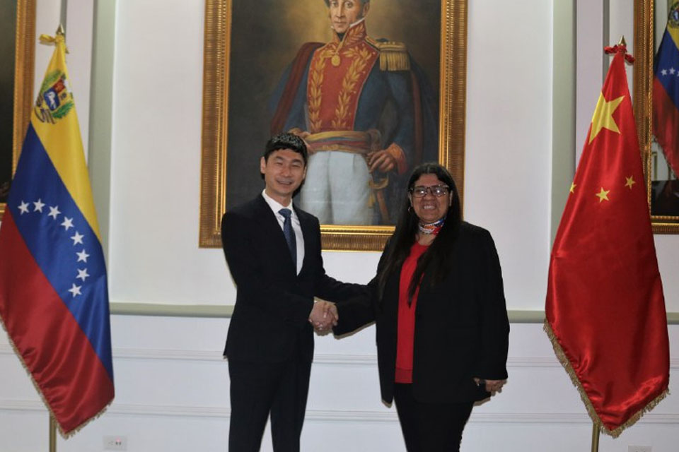 The new Chinese ambassador to Venezuela arrived in Caracas