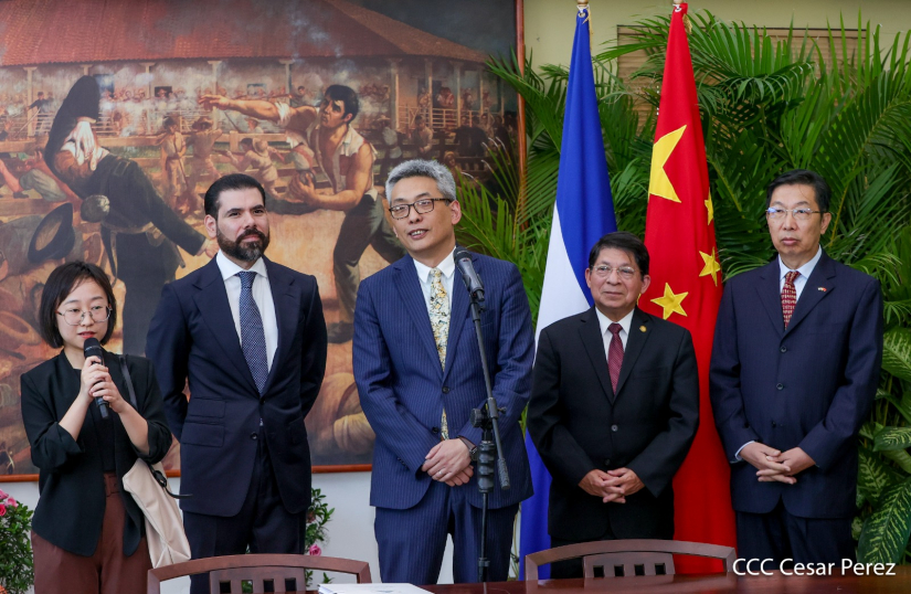 The parade of senior Chinese officials through Managua continues, with more promises of "cooperation"