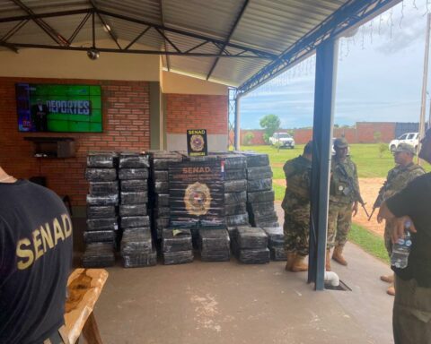 They seize more than 4 tons of marijuana in Salto del Guairá