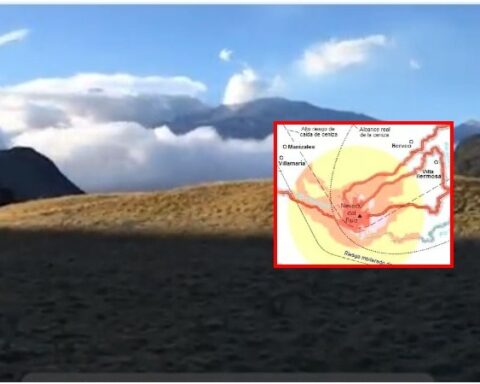 Tolima suspendió clases y actividad turística en zonas cercanas al Nevado del Ruiz
