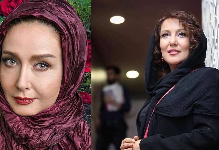 Two Iranian actresses accused of posting photos of themselves unveiled