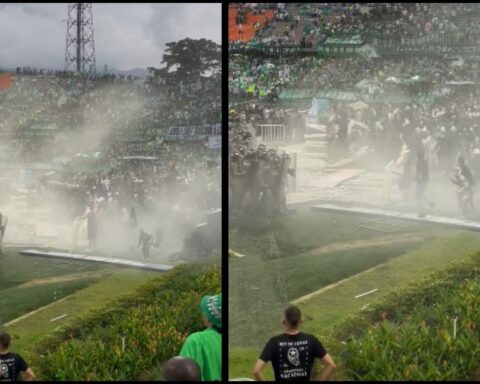 [Video] Riots before Nacional - América: match suspended