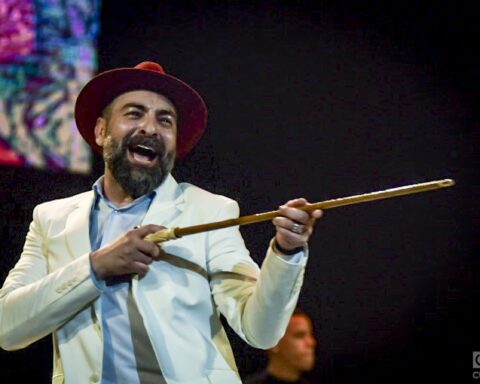 Alaín Pérez fue de los más ovacionados en el Jazz Plaza. Foto: Kaloian.