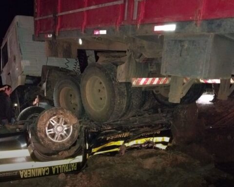 Caminera agent dies in triple accident on the Transchaco