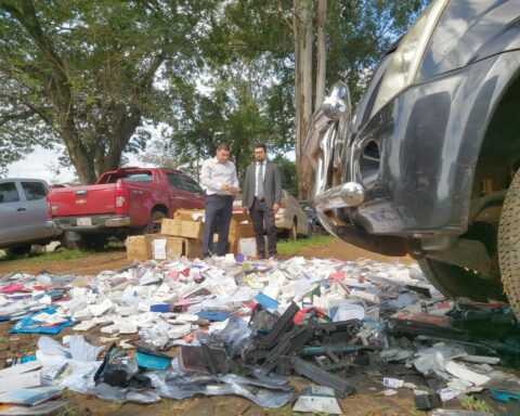 Ciudad del Este: millionaire shipment of counterfeit products destroyed